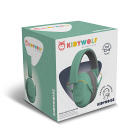 Kidynoise vert - Casque anti-bruit - KIDYWOLF