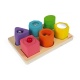 Puzzle 6 Cubes Sensoriels I Wood (bois) - JANOD