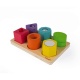 Puzzle 6 Cubes Sensoriels I Wood (bois) - JANOD