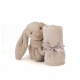 Lapin "Bashful Beige Bunny Soother" - JELLYCAT