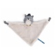 Doudou Chat Gris Clair Fernand - Les Moustaches - MOULIN ROTY